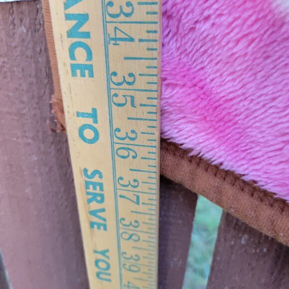 CoCaLo Baby Blanket 36x40 Pink Zoo Animals Elephant Zebra Hippo Koala Soft Plush - Picture 5 of 11